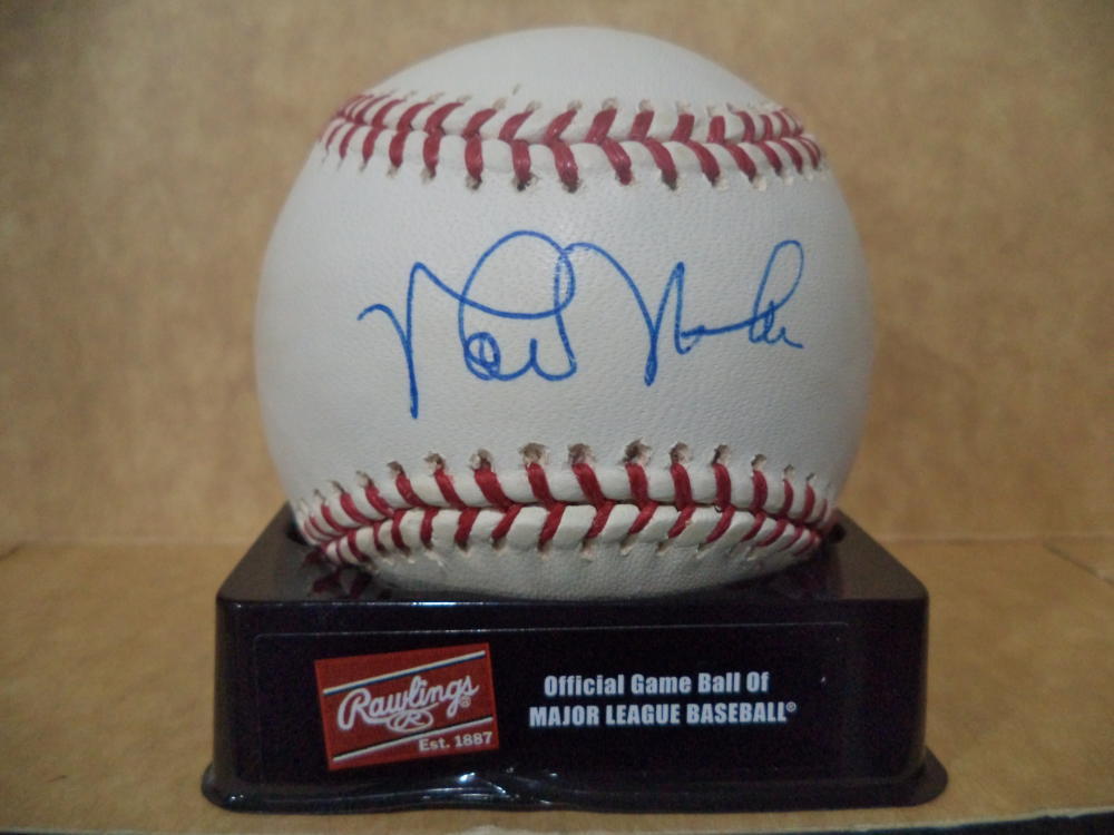 MATT NOKES YANKKES/ORIOLES/TIGERS SIGNED AUTOGRAPHED ROMLB BASEBALL W/COA