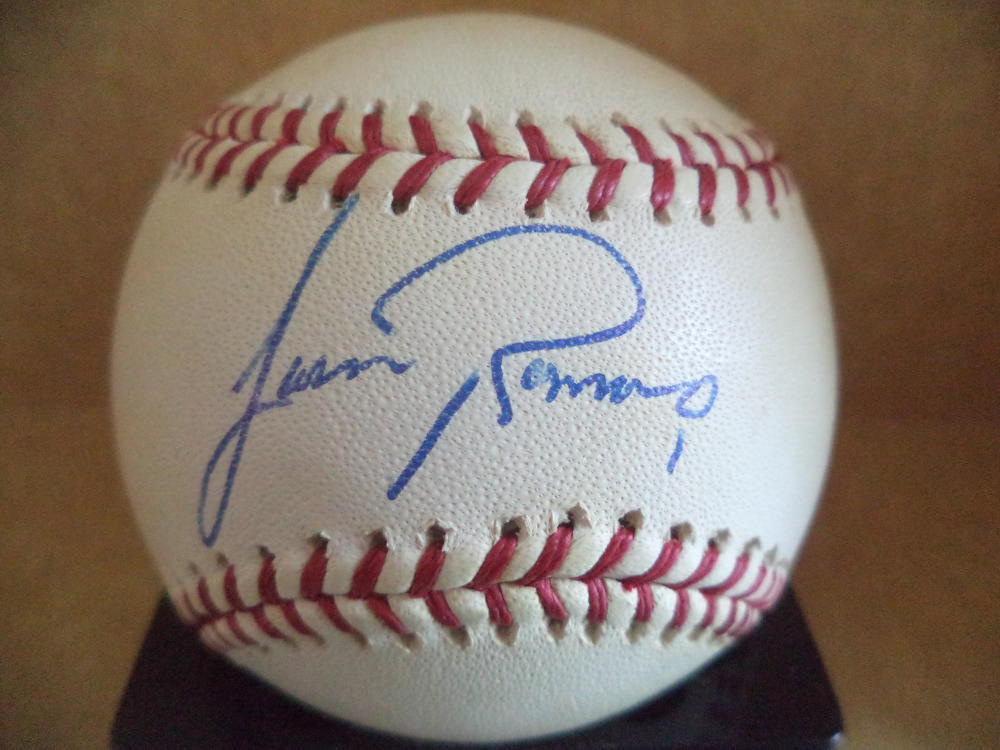 JASON ROMANO REDS/DODGERS/ROCKIES SIGNED AUTOGRAPHED M.L. BASEBALL W/COA