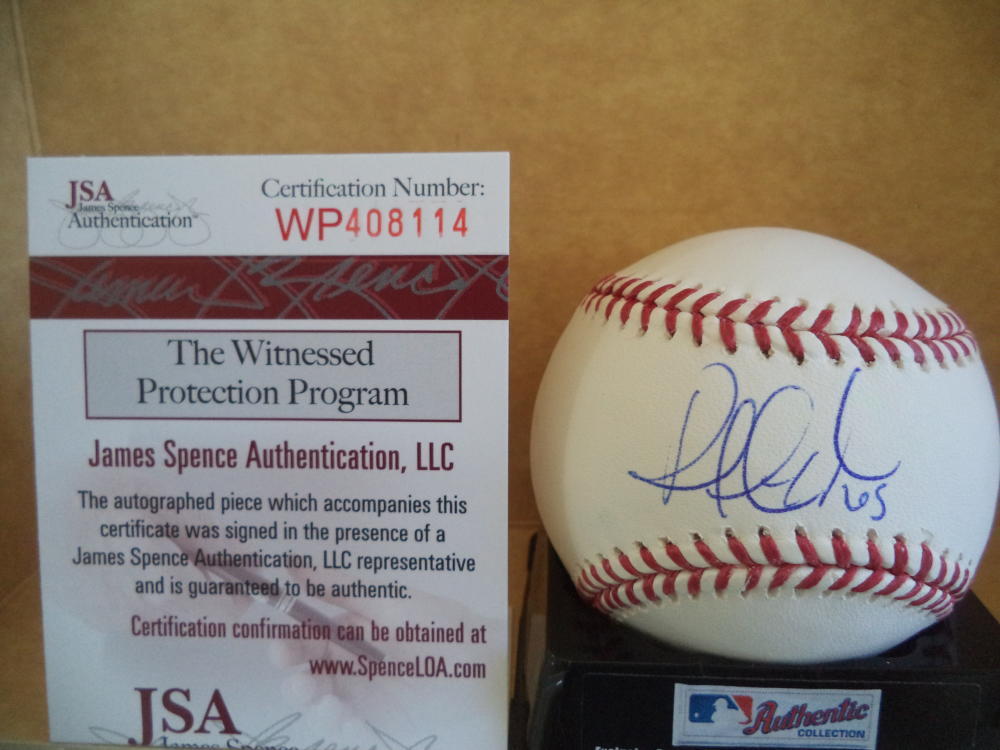 ROBERT GSELLMAN NEW YORK METS SIGNED AUTOGRAPHED ML BASEBALL JSA WP408114