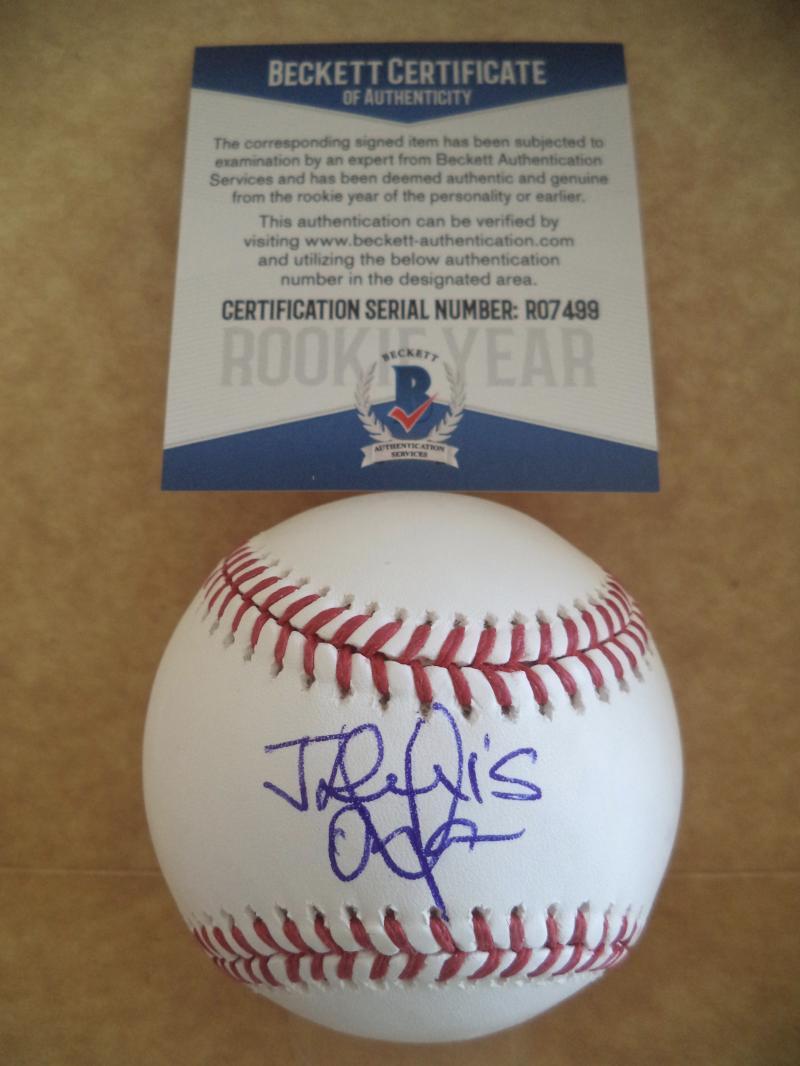 JORGE ONA SAN DIEGO PADRES ROOKIE YEAR SIGNED AUTO ML BASEBALL BECKETT R07499