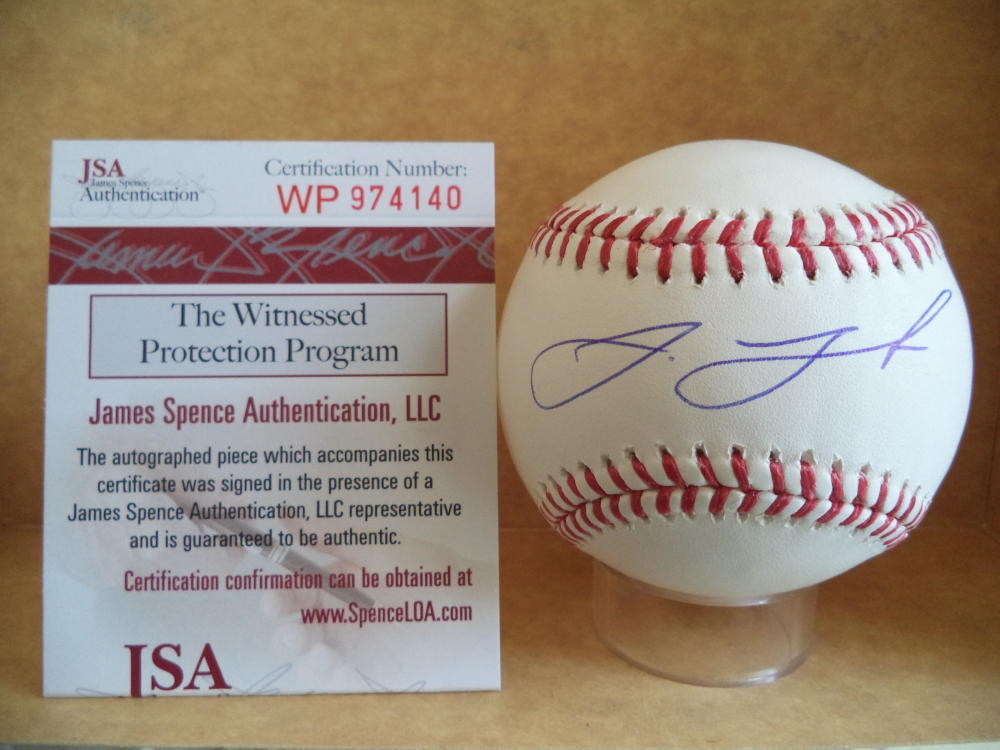 JAKE LAMB ARIZONA DIAMONDBACKS SIGNED AUTOGRAPHED M.L. BASEBALL JSA WP974140