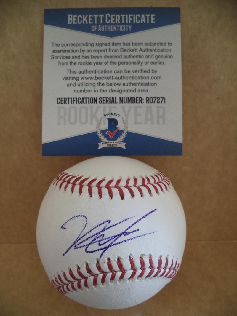 NANDER DE SEDAS FLORIDA STATE SEMINOLES SIGNED AUTO M.L. BASEBALL BECKETT R07271