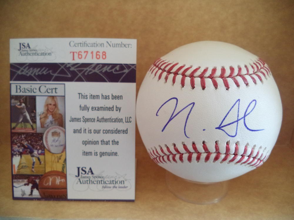 NICK SENZEL CINCINNATI REDS SIGNED AUTOGRAPHED M.L. BASEBALL JSA T67168