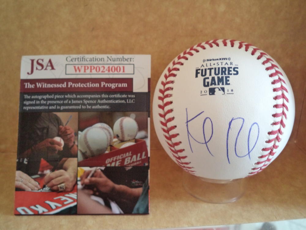 KEIBERT RUIZ LOS ANGELES DODGERS SIGNED 2016 FUTURES GAME BASEBALL JSA WPP024001