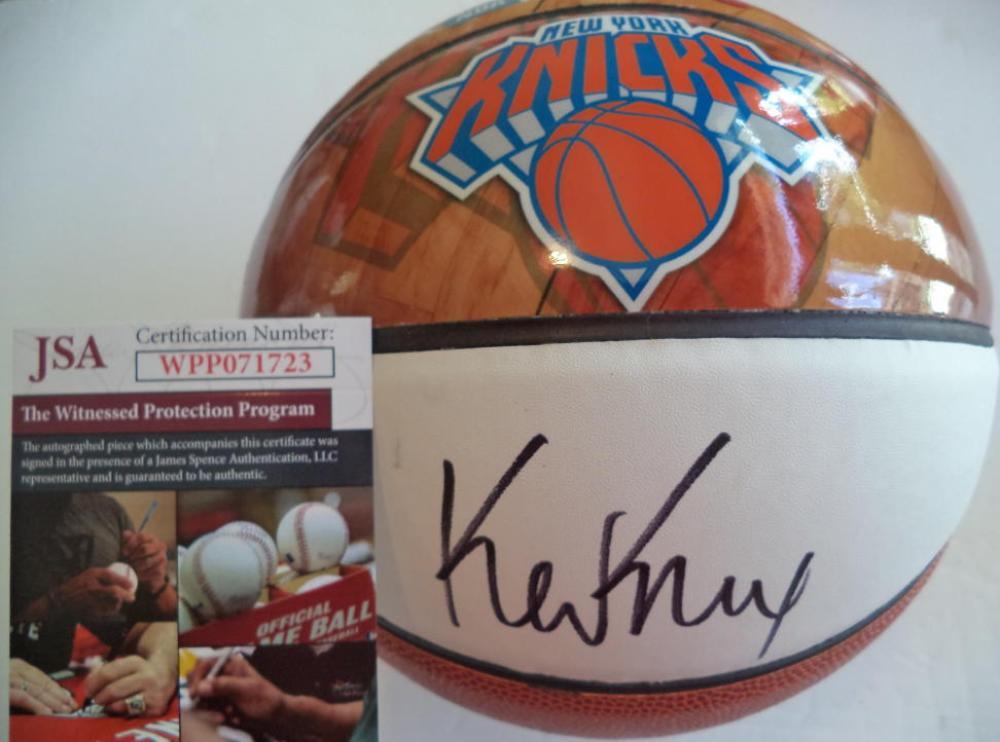 KEVIN KNOX NEW YORK KNICKS SIGNED NBA DRAFT NIGHT BASKETBALL RC JSA WPP071723