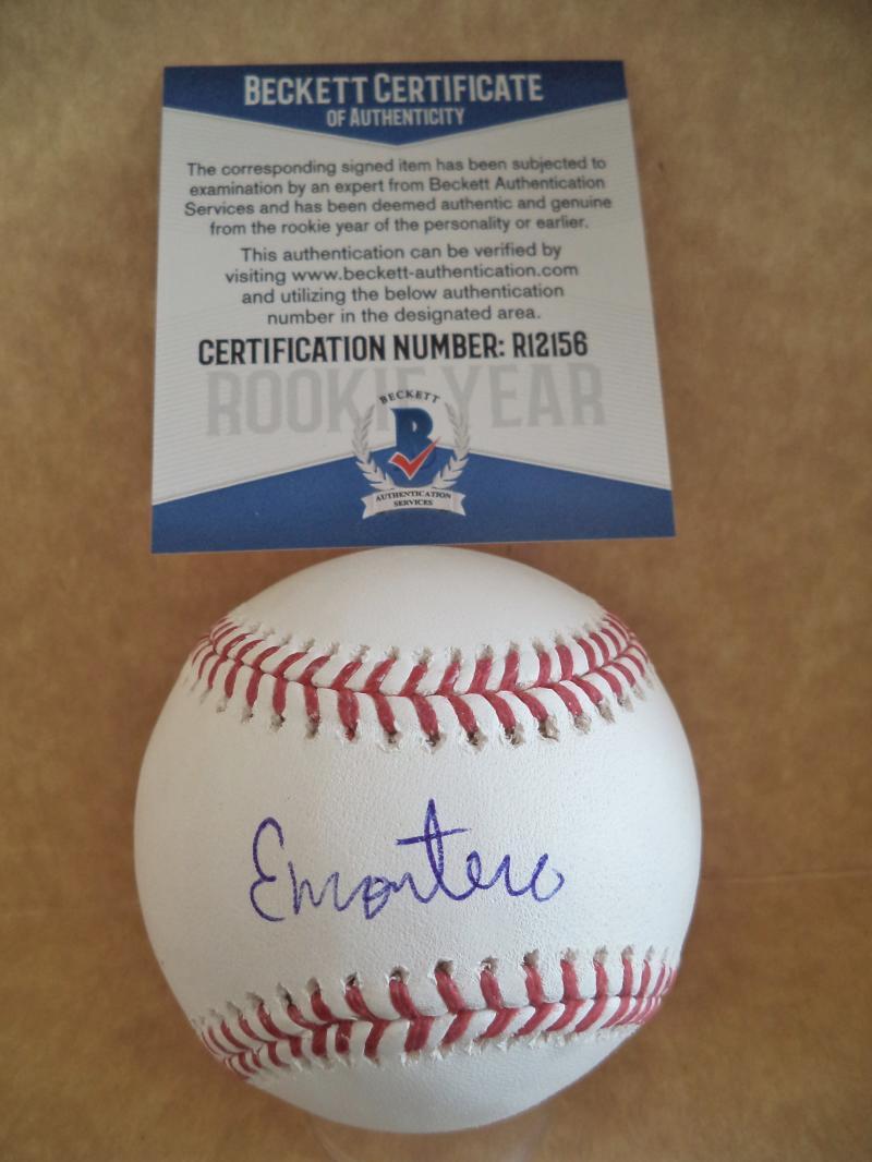 ELEHURIS MONTERO STL CARDINALS SIGNED ROOKIE YEAR M.L. BASEBALL BECKETT R12156
