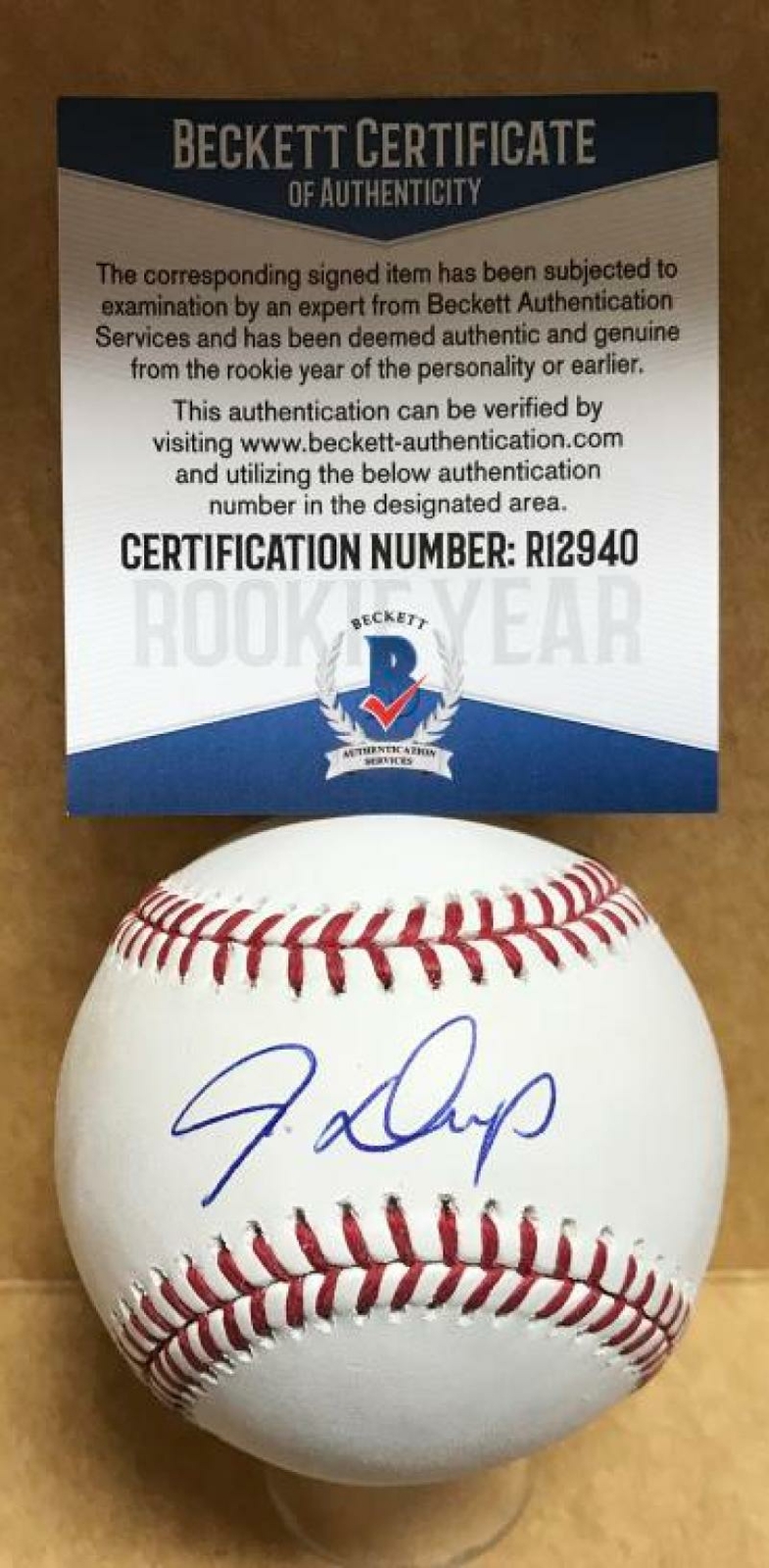 JON DUPLANTIER ARIZONA DIAMONDBACKS ROOKIE YEAR SIGNED M.L. BASEBALL R12940