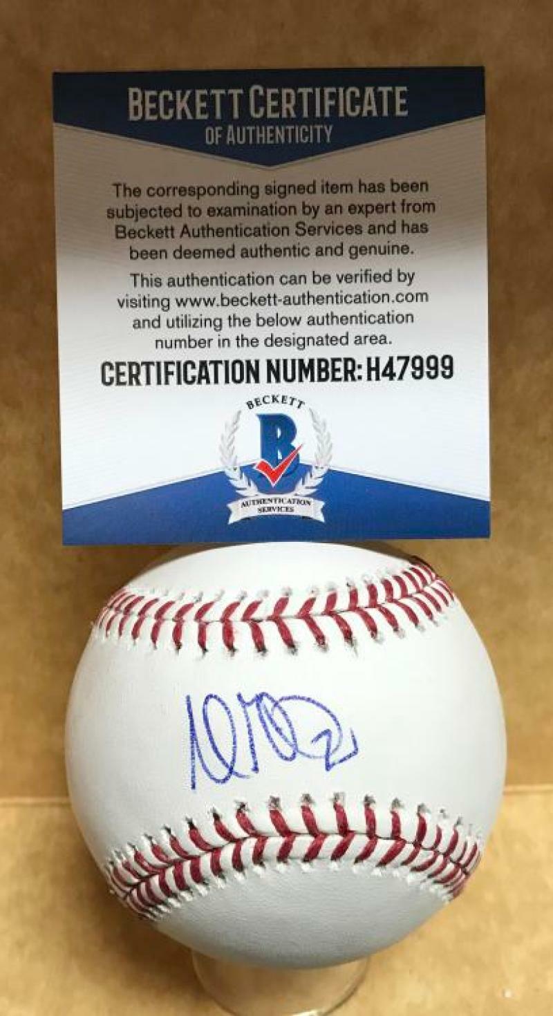 ANDREW MILLER ST. LOUIS CARDINALS SIGNED AUTOGRAPED M.L. BASEBALL BECKETT H47999