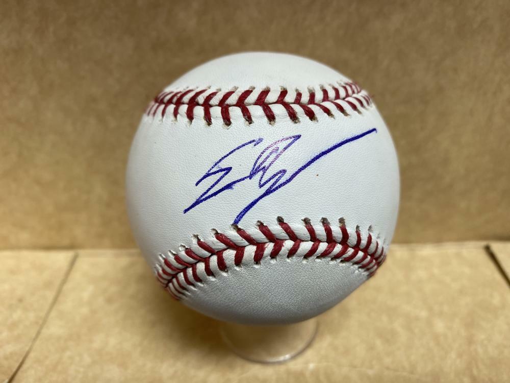 ERIC BYRNES ORIOLES/A'S/MARINERS SIGNED AUTOGRAPHED M.L. BASEBALL W/ COA