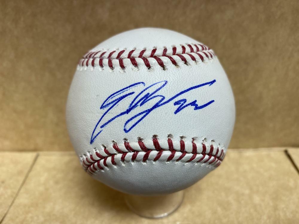 ERIC BYRNES A'S/ROCKIES/DIAMONDBACKS SIGNED AUTOGRAPHED M.L. BASEBALL W/ COA