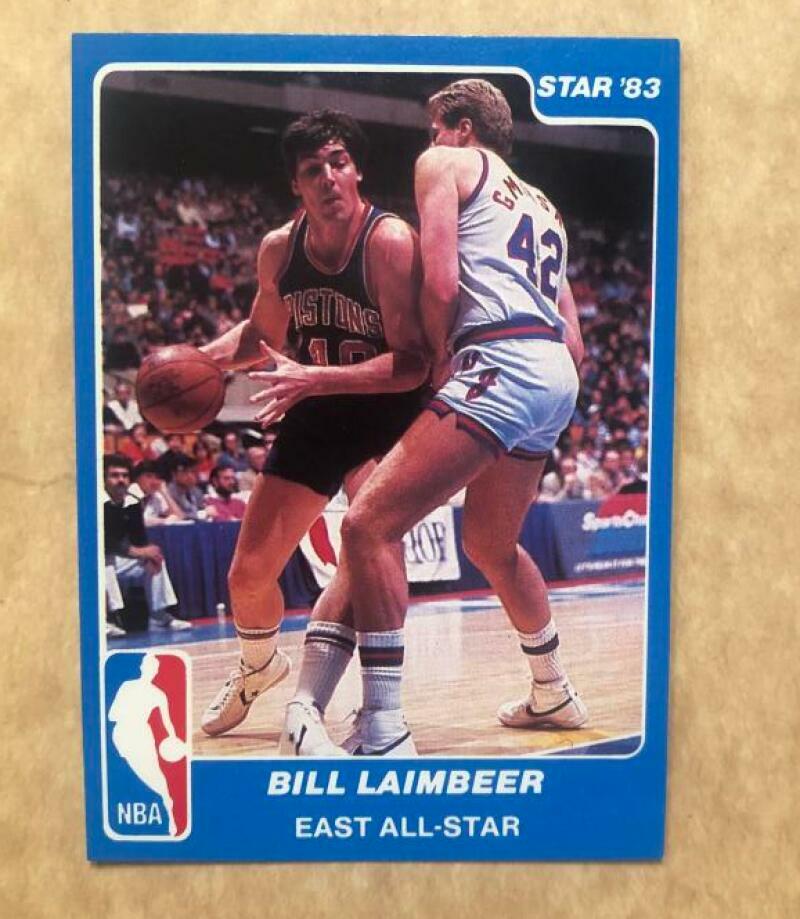 1983 STAR COMPANY ALL STAR GAMESET BILL LAIMBEER #6