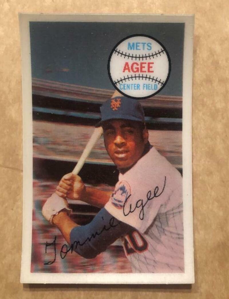 1970 KELLOGG TOMMIE AGEE METS MT #11