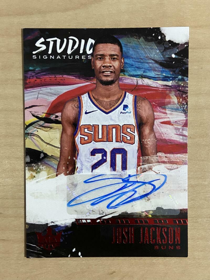 2018-19 COURT KINGS JOSH JACKSON STUDIO SIGNATURES 09/25