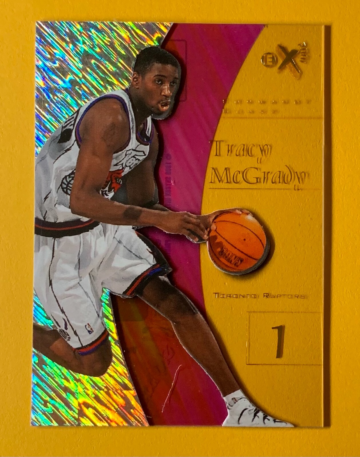 1997-98 SKYBOX E-X2001 TRACY McGRADY ROOKIE HOF #79 RAPTORS