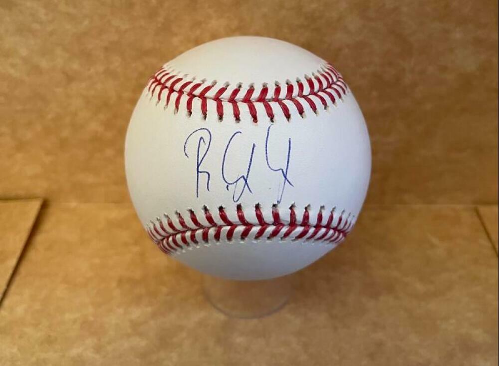 ROBERT PUASON OAKLAND A'S ROOKIE YEAR SIGNED M.L. BASEBALL BAS R98081