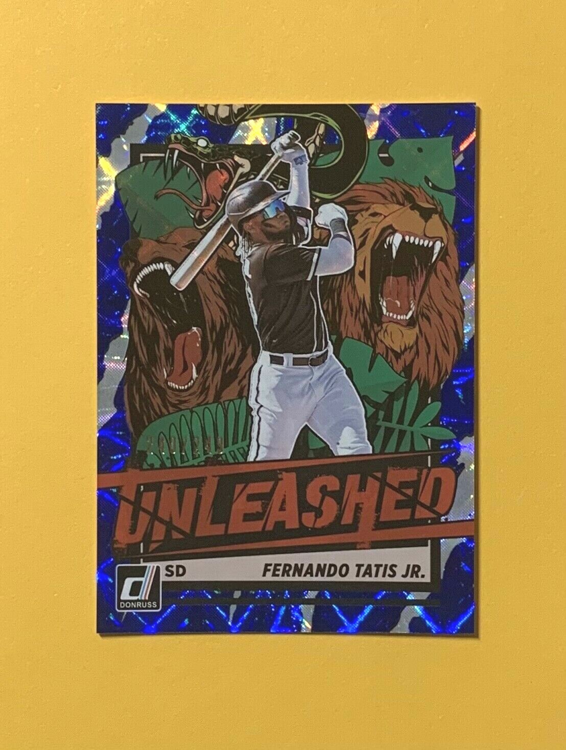 2021 PANINI DONRUSS FERNANDO TATIS JR UNLEASHED /249 #UNL15 PADRES