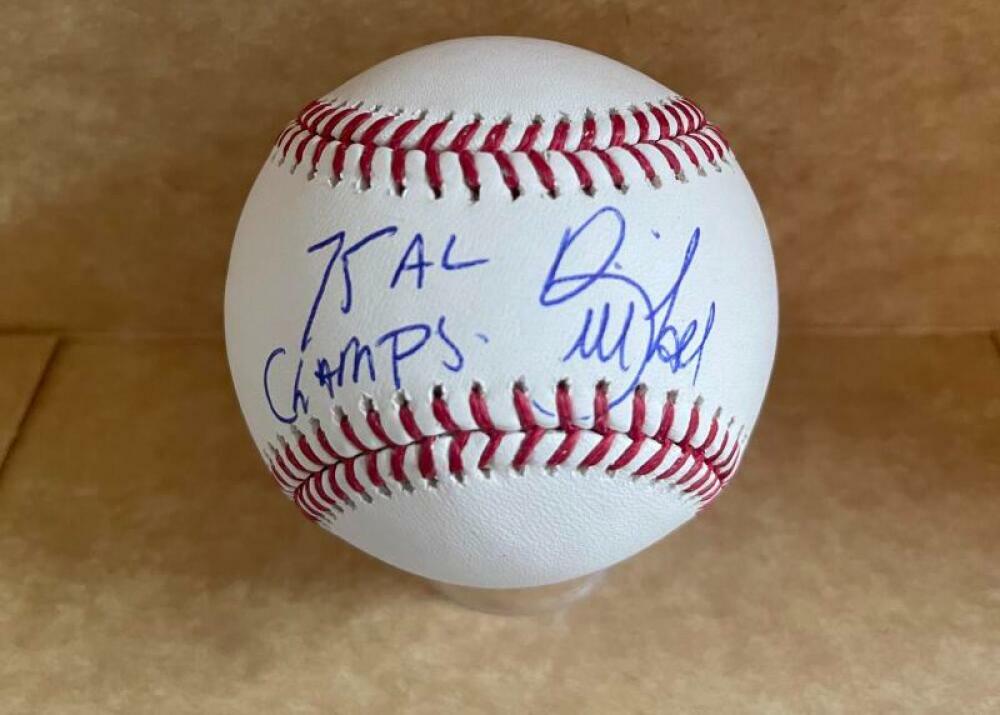 BILL LEE BOSTON RED SOX 75 AL CHAMPS SIGNED AUTO M.L. BASEBALL BECKETT WITNESS
