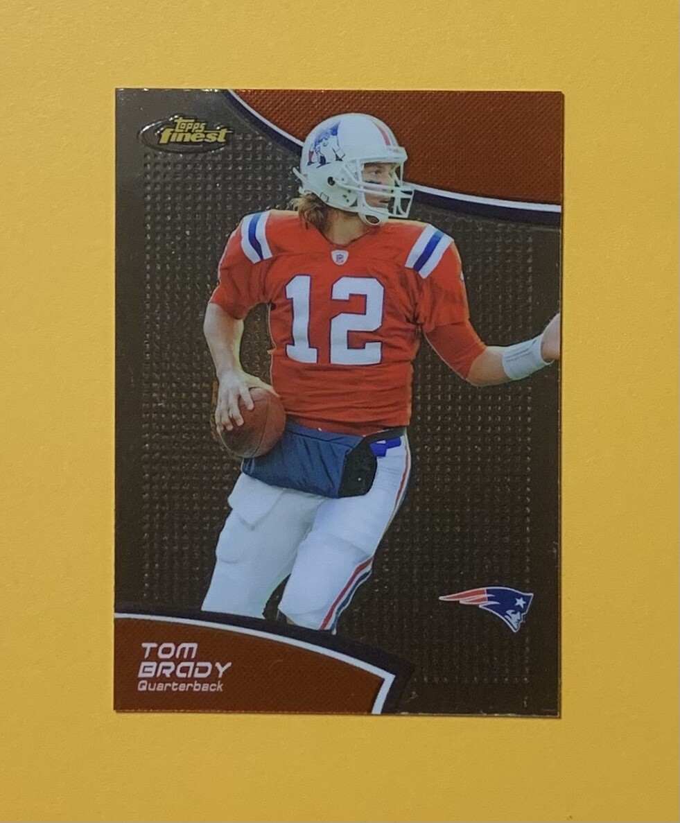 2011 TOPPS FINEST TOM BRADY BASE #70 PATRIOTS