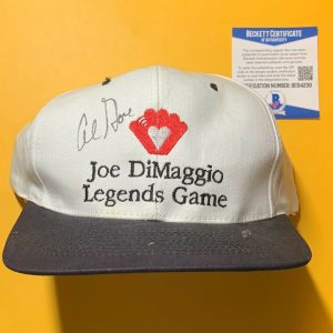 AL GORE SIGNED HAT BECKETT AUTHENTICATION POLITICIAN