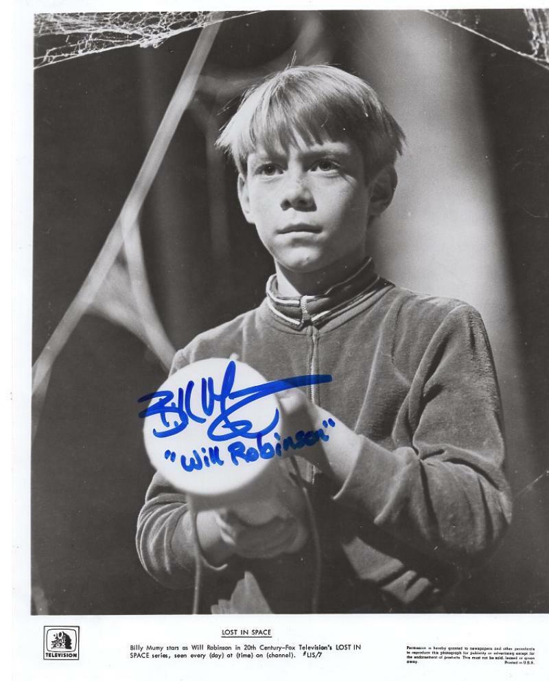 BILL MUMY WILL ROBINSON LOST IN SPACE ORIGINAL SIGNED AUTOGRAPHED 8X10 ...