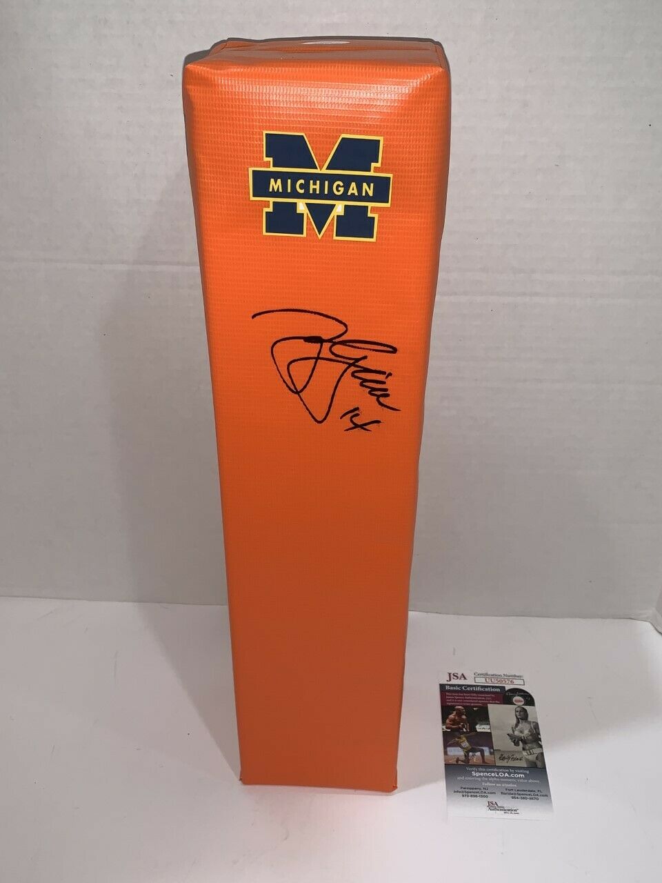 BRIAN GRIESE SIGNED TOUCHDOWN PYLON MICHIGAN WOLVERINES FOOTBALL JSA ...