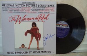 JOSEPH BOLOGNA THE WOMAN IS RED AUTOGRAPHED SIGNED VINYL RECORD ALBUM W/COA COLLECTIBLE MEMORABILIA