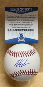 MITCH KELLER PITTSBURGH PIRATES ROOKIE YEAR SIGNED M.L. BASEBALL BECKETT R12856 COLLECTIBLE MEMORABILIA