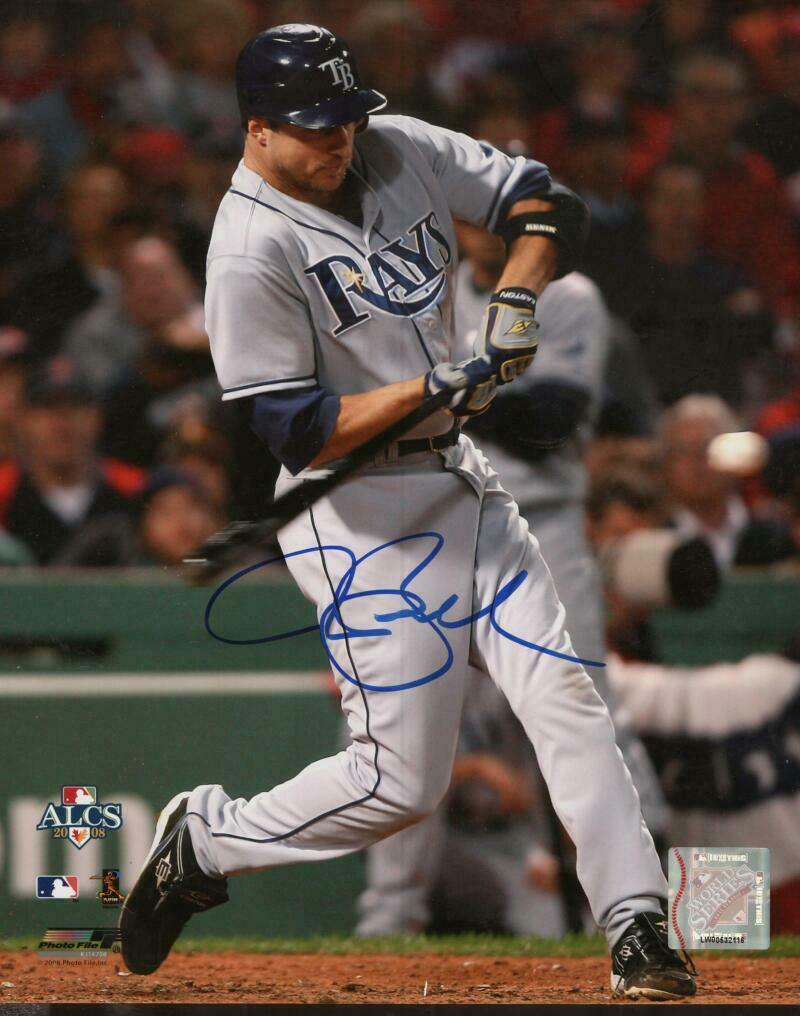 ROCCO BALDELLI TAMPA BAY RAYS SIGNED AUTOGRAPHED 8X10 PHOTO W/ COA