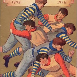 THE BIG GAME STANFORD-CAL VINTAGE PROGRAM 11/21/36 NR MINT