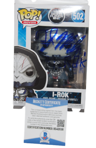 TJ MILLER SIGNED (READY PLAYER ONE) I-ROK FUNKO POP 502 BECKETT BAS BD42638 COLLECTIBLE MEMORABILIA
