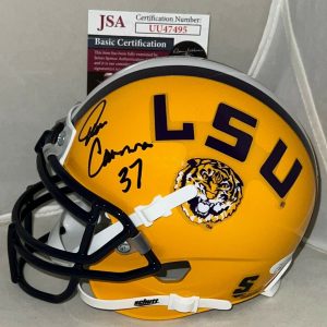 Tommy Casanova Bengals signed LSU Tigers mini helmet autographed JSA