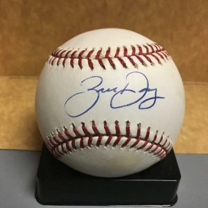 ZACH DAY EXPOS/NATIONALS/ROCKIES M.L. SIGNED BASEBALL W/COA COLLECTIBLE MEMORABILIA