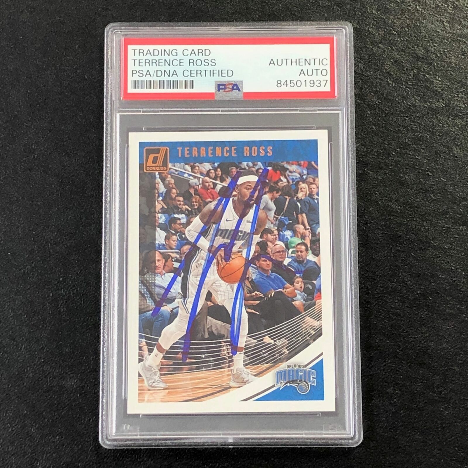 2018-19 Donruss #29 Terrence Ross Signed Card AUTO PSA Slabbed Magic