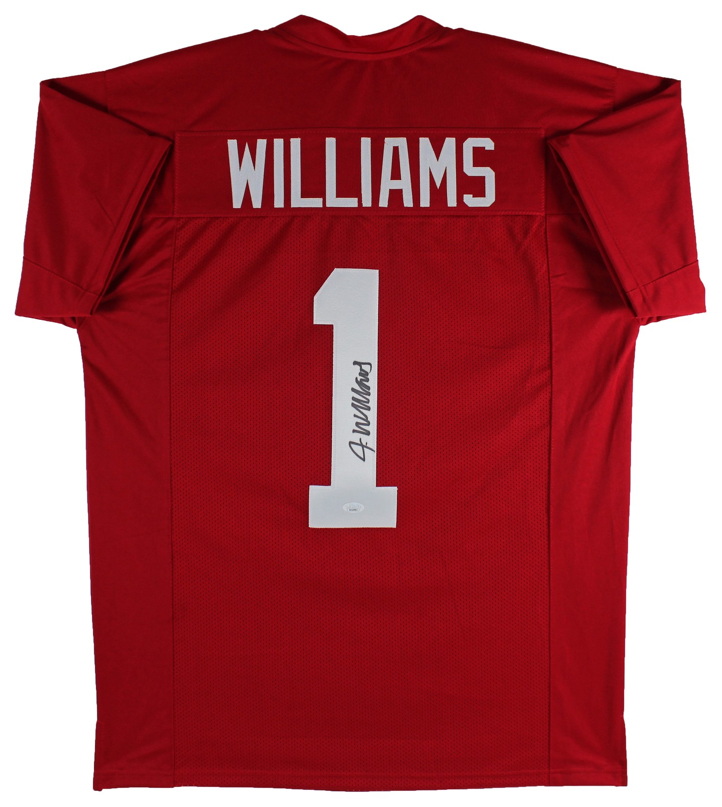 ALABAMA JAMESON WILLIAMS AUTHENTIC SIGNED MAROON PRO STYLE JERSEY BAS WITNESSED COLLECTIBLE MEMORABILIA
