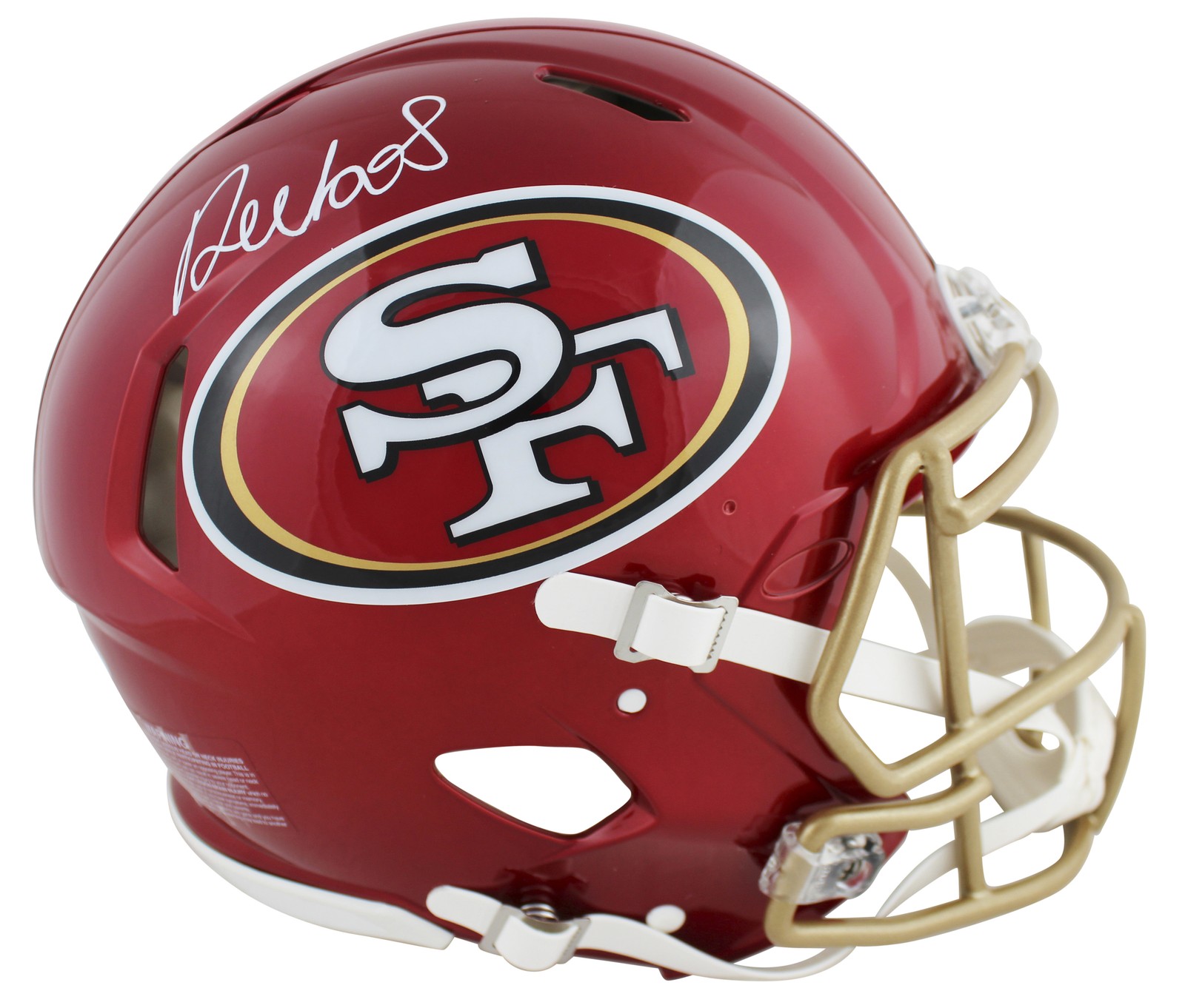 49ers Deebo Samuel Authentic Signed Flash Full Size Speed Proline Helmet JSA Wit