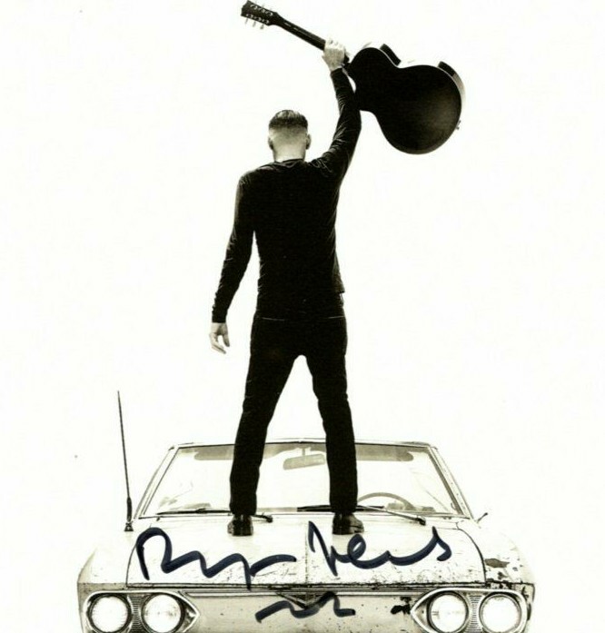 BRYAN ADAMS Signed Autographed CD Insert