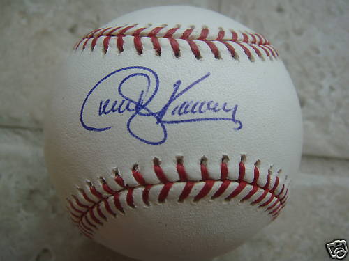STEVE KARSAY INDIANS/YANKEES SIGNED OFFICIAL ML BALL
