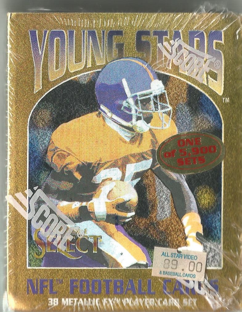 1993 NFL FOOTBALL SCORE YOUNG STARS 38 METALLIC FX PLAYER CARD SET BRAND NEW NIB