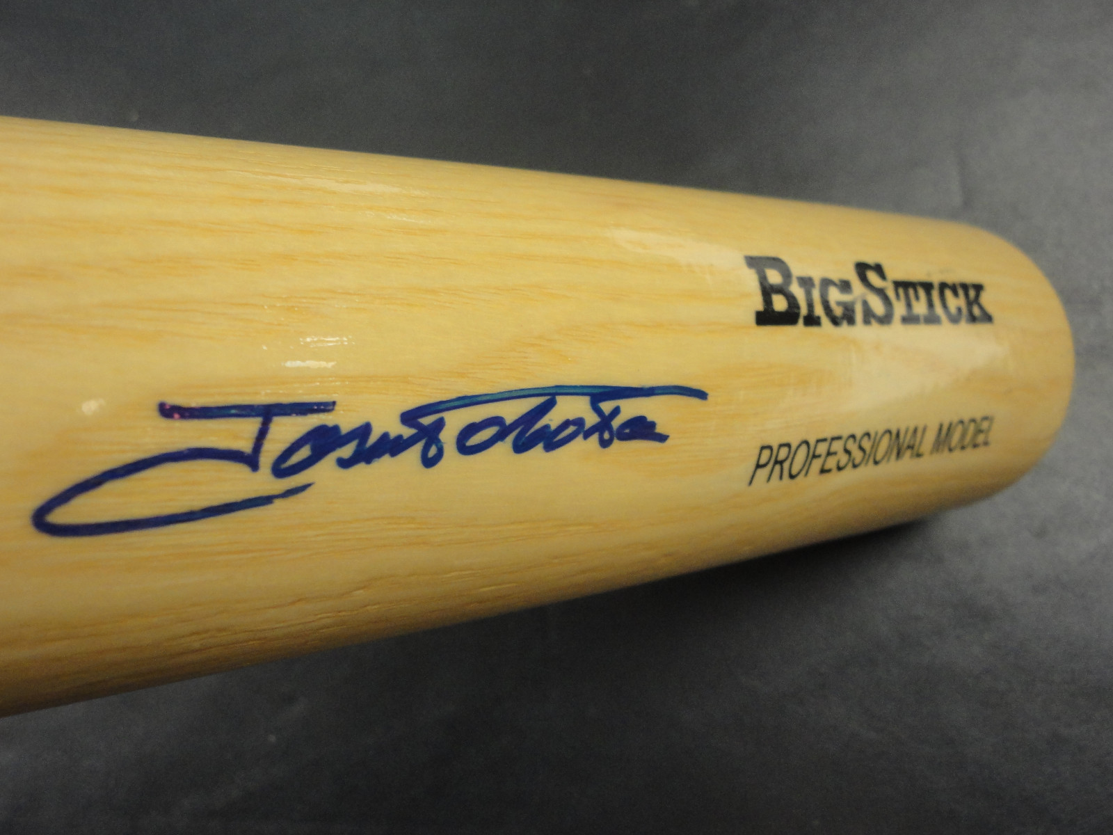 JOSE TABATA PITTSBURGH PIRATES SIGNED AUTOGRAPHED BIG STICK BAT W/COA