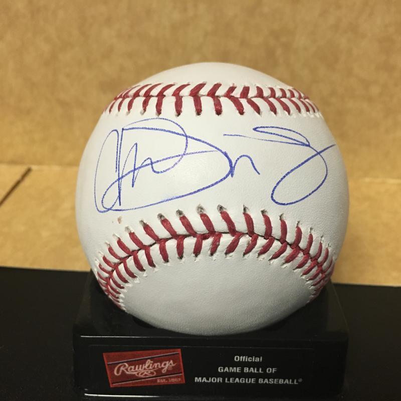 CHRISTIN STEWART DETROIT TIGERS M.L. SIGNED BASEBALL W/COA