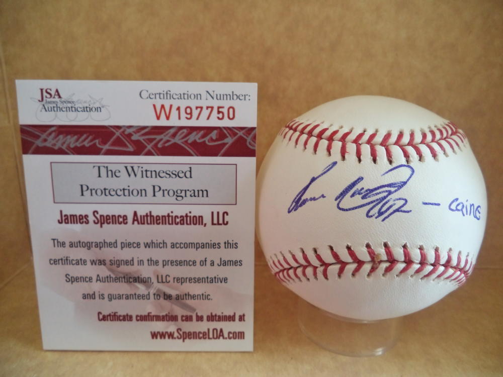 IVAN NOVA - CAINE PITTSBURGH PIRATES SIGNED AUTOGRAPH M.L. BASEBALL JSA W197750