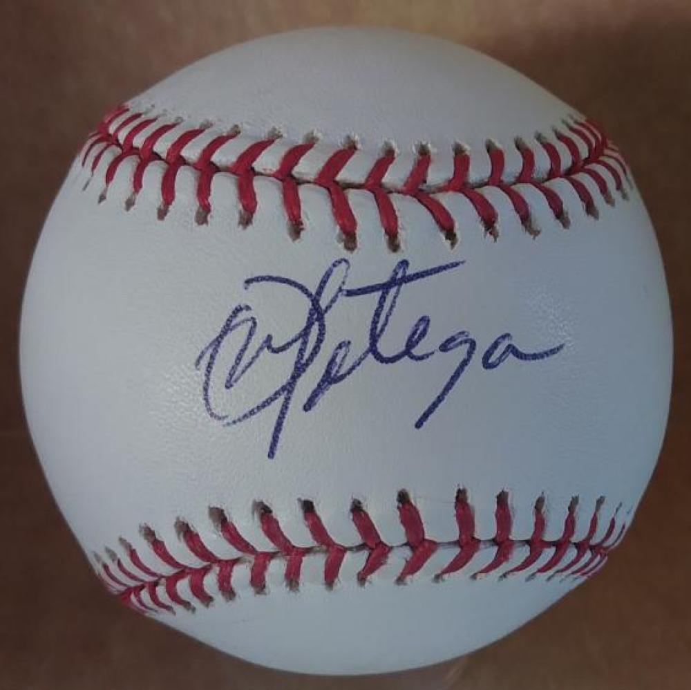 BILL ORTEGA ST. LOUIS CARDINALS SIGNED AUTOGRAPHED M.L. BASEBALL W/COA