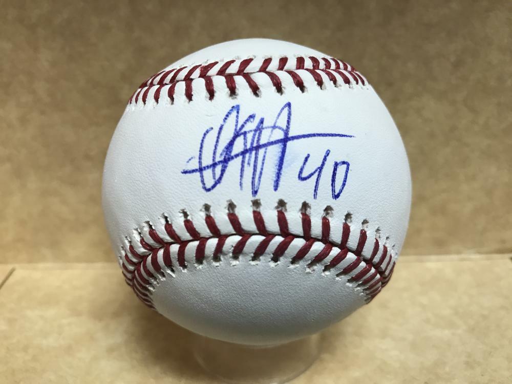 DERMIS GARCIA NEW YORK YANKEES SIGNED AUTOGRAPHED M.L. BASEBALL W/COA