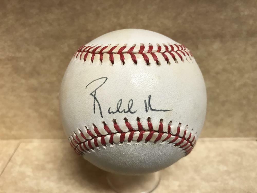 ROBB NEN GIANTS/MARLINS SIGNED AUTOGRAPED N.L. BASEBALL W/ COA
