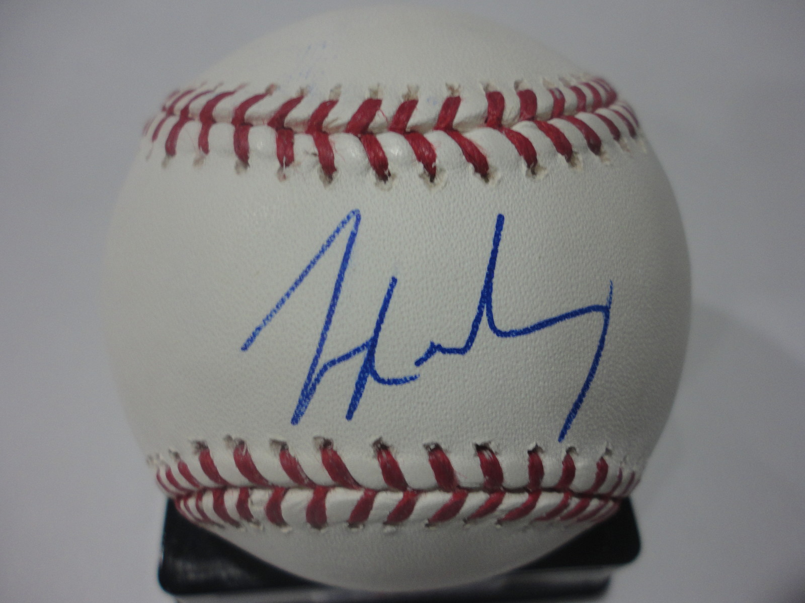 JOE MAHONEY ORIOLES/MARLINS SIGNED AUTOGRAPHED M.L. BASEBALL W/COA