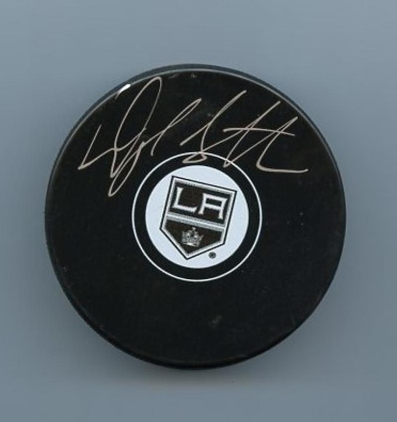 DARRYL SUTTER LOS ANGELES KINGS HEAD COACH SIGNED HOCKEY PUCK JSA : M5