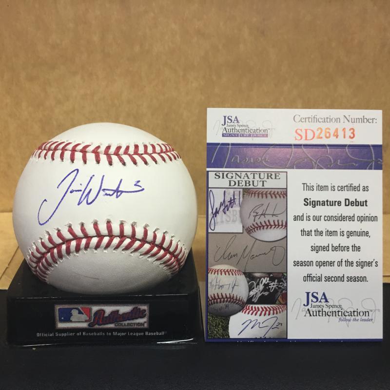 JAMIE WESTBROOK ARIZONA DIAMONDBACKS SIGNED M.L. BASEBALL JSA SD26413