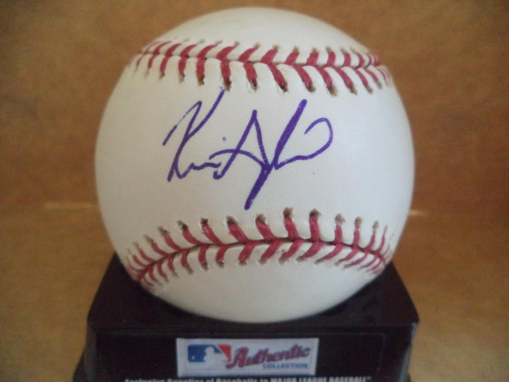 KEVIN GRYBOSKI BRAVES/RANGERS/NATIONALS AUTOGRAPHED SIGNED M.L. BASEBALL COA