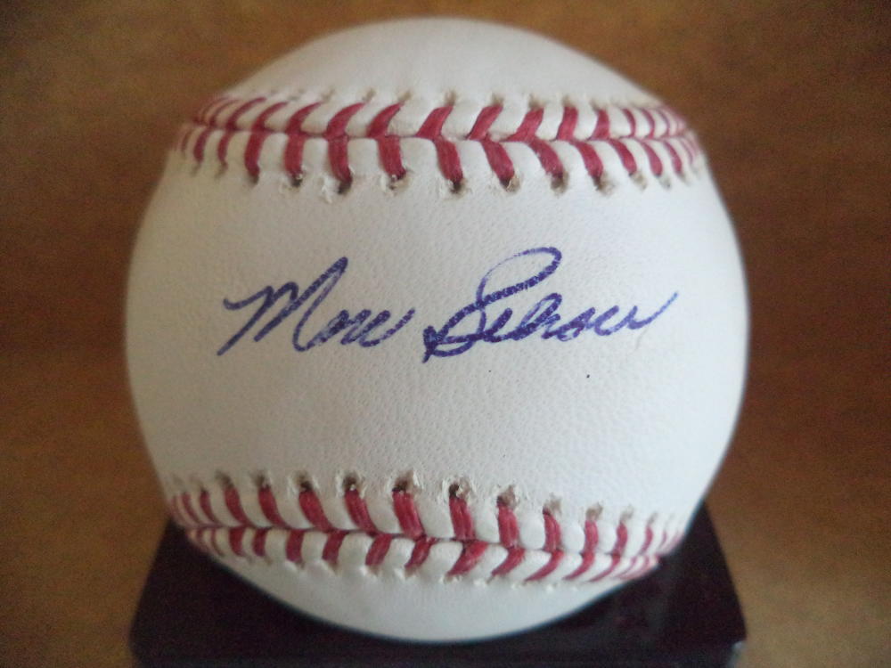 MAC SCARCE TWINS/PHILLIES SIGNED AUTOGRAPHED M.L. BASEBALL COA