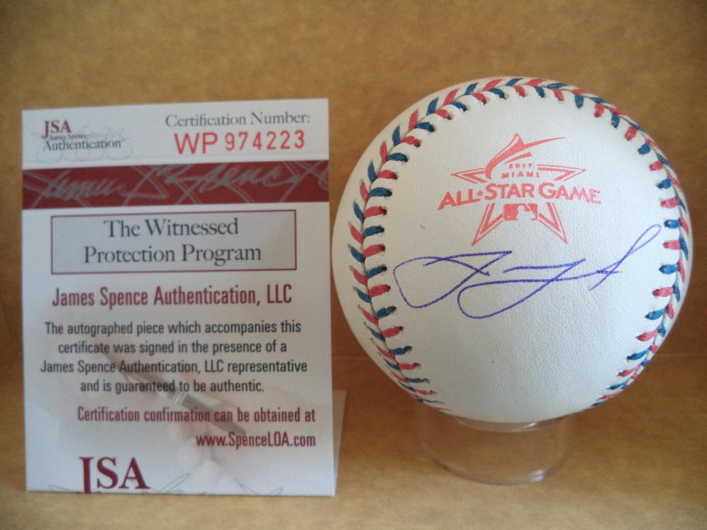 JAKE LAMB ARIZONA DIAMONDBACKS SIGNED AUTO 2017 ALL STAR BASEBALL JSA WP974223